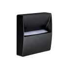 Aric - CANTOR - Applique Mur Ext. IP65 IK06, carré, noir, LED intég. 10,6W 4000K 390lm