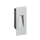 Aric - Encastré mur RUSSEL gris pour balisage, LED 1.6W 3000K 100lm 230V