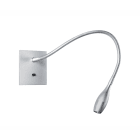 Aric - LIZA 2 ET3 - Liseuse avec inter 2,3W 3000K 110lm 40° 30000h, encastrée, grise