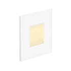 Aric - BALIZ 2 - Encastré Mur carré, fixe, blanc, LED intég. 1,8W 2400K 30lm