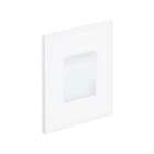 Aric - BALIZ 2 - Encastré Mur carré, fixe, blanc, LED intég. 1,8W 4200K 40lm