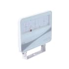 Aric - SUNSET - Proj. Ext. IP65 IK08, blanc, angle 25°, LED intég. 50W 4000K 4000lm