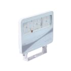 Aric - SUNSET E- Proj. Ext. IP65 IK08, blanc,angle 50°x140°,LED intég. 50W 4000K 4000lm