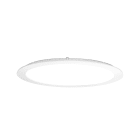 Aric - FLAT LED-Downlight rond fixe blanc 110° LED intég 31,2W 4000K 2700lm dimmable