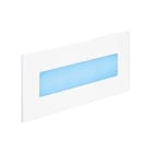 Aric - BALIZ 3 - Encastré Mur rectang., fixe, blanc, LED intég. 3,8W bleu