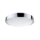 Aric - C4 CCT - Plaf. / Appl. Mur IP44 LED intég. 10W CCT 3000-4000K 900lm, chrome