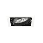 Aric - KIT QUADRA MONO -Downlight orient. blanc, module LED 34W 4000K 40 3400lm incl