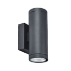 Aric - AXO LED-Appl. Mur Ext. IP65 IK07, graphite, LED intég. 2x10W 50° 3000K 2x750lm