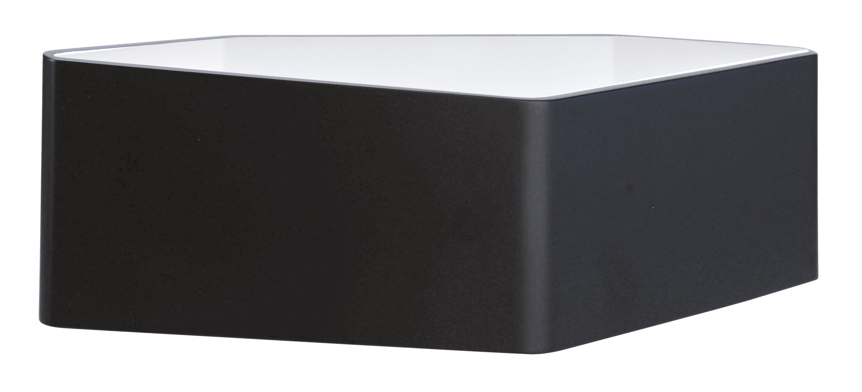 Aric - TAYLOR - Applique Mur, noir/blanc, LED intég. 2x10W 3000K 1100lm, dimmable