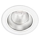 Aric - Encastré RIVA CCT 3000/4000K IP20, Ø113mm, blanc, LED 9,5W 60° 880lm, dim
