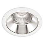Aric - Downlight RIVA CCT 3000/4000K IP20, Ø232mm, blanc, LED 28,2W 60° 2500lm, dim