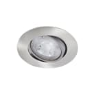 Aric - MI6 - Enc. LED intég. 5W 3000K 480lm, alu nickel, UGR <22, connexion sans outil