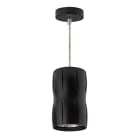 Aric - CURVES - Suspension, alu noir, LED intég. 36° 37W 4000K 3000lm