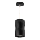 Aric - CURVES - Suspension, alu noir, LED intég. 36° 37W 4000K 3000lm