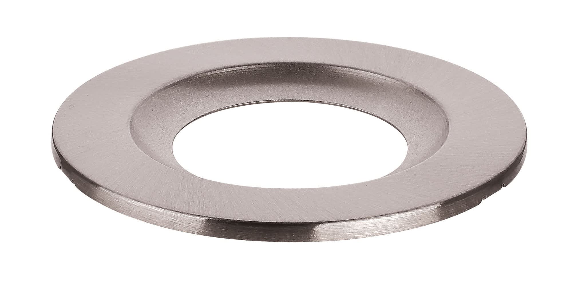 Aric - Collerette 1/4 de tour pour EF7, couleur : nickel