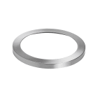 Aric - Collerette aimantée pour UNIVERSAL 12W, couleur : nickel satin