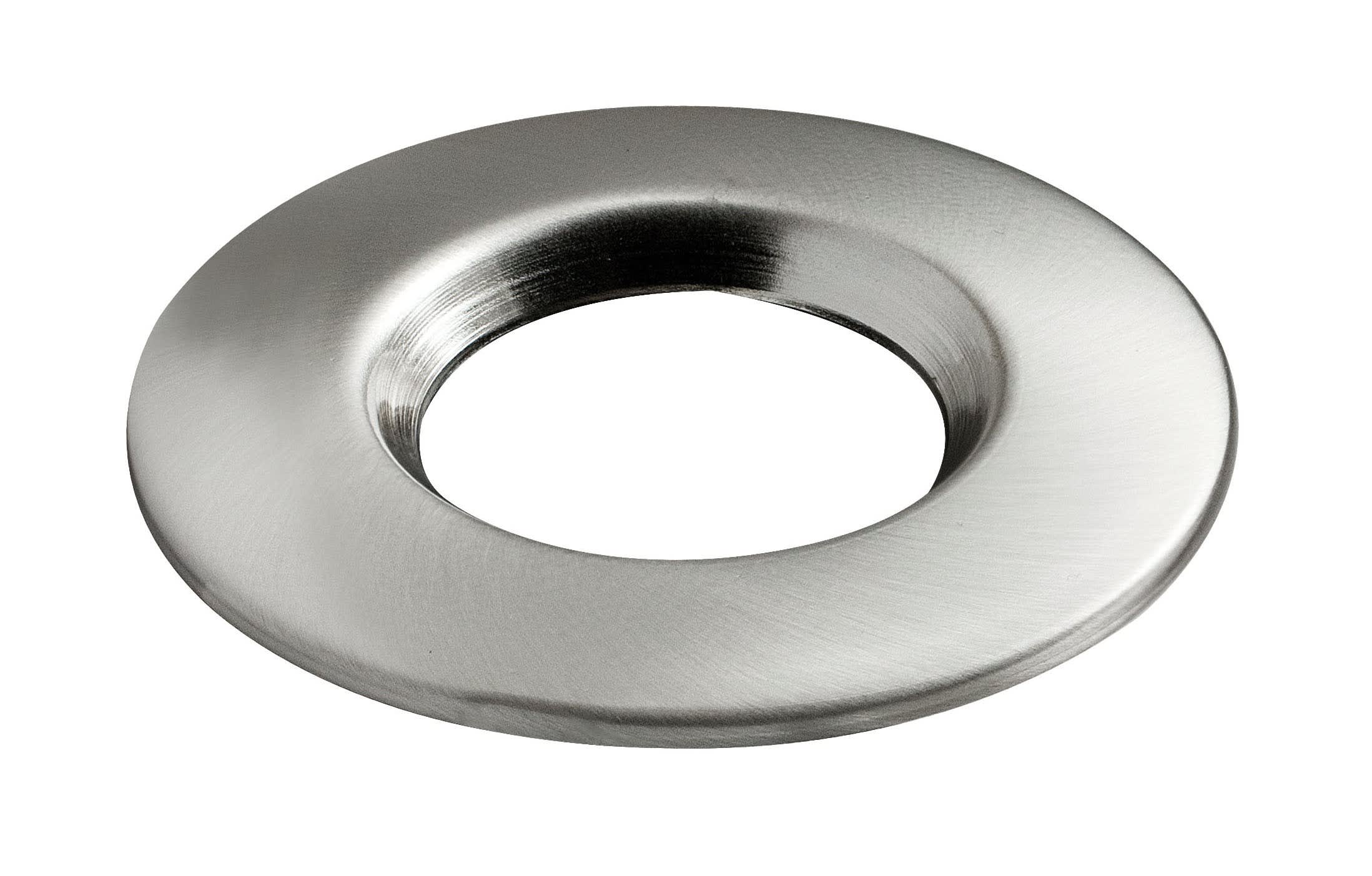 Aric - Collerette 1/4 de tour pour AXEL, couleur : nickel