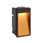 Aric - DILGA - Encastré de mur extérieur LED 6,1W 3000K ASY 200lm, noir/doré