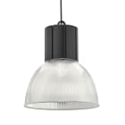 Aric - LEXA - Suspension Ø316mm, noir / transparent, LED intég. 37W 60° 4000K 3600lm
