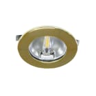 Aric - S1200 - Encastré rond doré Ø70mm, LED G4 1,8W 3000K 150lm incl.