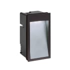 Aric - DILGA - Encastré de mur extérieur LED 4,5W 3000K asy 200lm, noir/gris