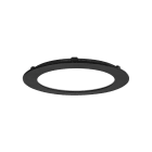 Aric - Downlight FLAT CCT rond fixe noir 110° LED 13W 1150lm 2700/3000/4000K