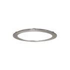 Aric - Downlight FLAT CCT plat rond fixe nickel 110° LED 20,4W 2100lm 3000/4000K