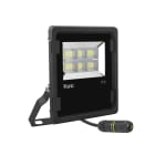 Aric - TWISTER 3 - Proj. Ext. IP65 IK08, noir, 90° LED integ. 70W 3000K 8400lm