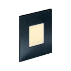 Aric - BALIZ 2 - Encastré Mur carré, fixe, noir, LED intég. 1,8W 2400K 30lm