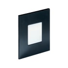 Aric - BALIZ 2 - Encastré Mur carré, fixe, noir, LED intég. 1,8W 4000K 40lm