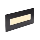 Aric - BALIZ 3 - Encastré Mur rectang., fixe, noir, LED intég. 3,8W 2400K 100lm