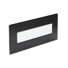 Aric - BALIZ 3 - Encastré Mur rectang., fixe, noir, LED intég. 3,8W 4000K 120lm