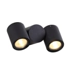 Aric - TOPAZE - Appl. Mur Ext. IP54 IK08, 2 têtes, lpes LED 4,2W 3000K 500lm incl.