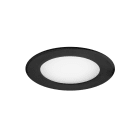 Aric - FLAT-ISO-Downlight IP65 recouvr., 8W 750lm 2700/3000/4000K (3-CCT), noir