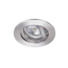 Aric - TIPO R - Encastré GU10, rond, orientable, alu, a/lpe LED 6,6W 3000K 680lm incl.