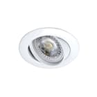 Aric - GALAXY - Encastré GU10, rond, basc., blanc, a/lpe LED 6,6W 3000K 680lm incl.