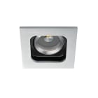 Aric - SQUARE 50 - Encastré GU10, carré, orient., alu, a/lpe LED 6W 3000K 470lm incl.