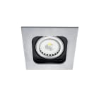 Aric - SQUARE 50 - Encastré GU10, carré, orient., alu, a/lpe LED 6,6W 4000K 680lm incl.