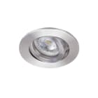 Aric - TIPO - Encastré GU10, rond, orientable, alu, a/lpe LED 6W 3000K 470lm incl.