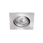 Aric - TIPO - Enc. GU10, carré, alu, a/lpe LED 4,5W 4000K 390lm, dimmable par inter