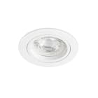 Aric - SPEED 50 - Enc.GU10, IP20, rond, fixe, blanc, lpe LED 6W 4000K 500lm incl.