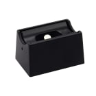 Aric - ELASTO LED 2 - Applique murale minimaliste, tube S14d non fourni, en métal noir