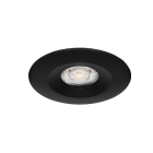 Aric - ASPEN VOL1 - Encastré rond, fixe, noir, LED 5W 36° 450lm 3000/4000K (CCT)