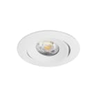 Aric - ASPEN TILT-Encastré rond, basculant, blanc, LED 5,5W 30° 430lm 3000/4000K (CCT)
