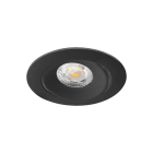 Aric - ASPEN TILT - Encastre rond, basculant, noir, LED 5W 36 400lm 3000-4000K (CCT)