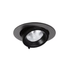Aric - RANDY 1 - Downlight rond, orientable, noir, 50°, LED intég 10,4W 4000K 1200lm