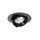 Aric - RANDY 1 - Downlight rond, orientable, noir, 50°, LED intég 14,4W 4000K 1300lm