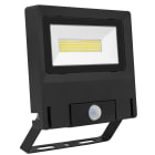 Aric - MICHELLE - Proj. Ext. IP65 IK08 noir 110° LED intég. 50W 4000K + détecteur PIR