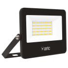 Aric - WINK 2 - Proj. Ext. IP65 IK08, noir, LED 110° 50,6W 3000K 5000lm