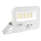 Aric - WINK 2 PIR sensor - Proj. Ext. IP65 IK08, blanc, LED 110 10W 3000K 1000lm